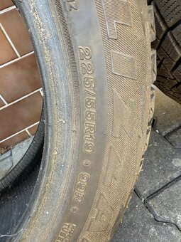 Gumy Bridgestone Blizzak 225/55 R 19 zimní - 7