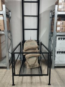 Plošinový výtah ke zdi vrátek zvedák - 7