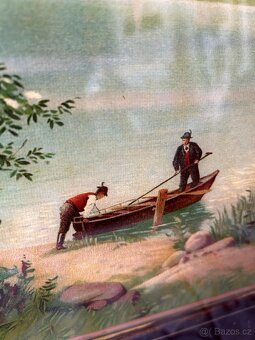 Starý obraz romanťák - 7