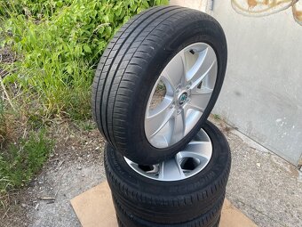 Alu kola 5x112.r16.Letní pneu 205/55/16.Skoda,Vw,Audi,Seat. - 7