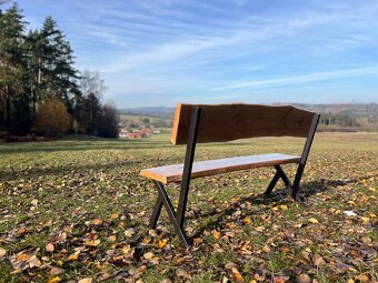 Zahradní lavička :DUB - doprava zdarma - 7