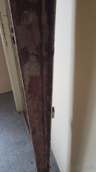 Ocelová zárubeň pro zdění se dvermi 80L - 7