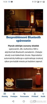 JBL Authentics 500 --- nový bluetooth reproduktor sk záruka. - 7