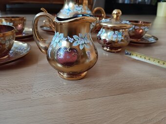 Čajová souprava Novoborské sklo - 7