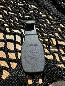 Audi A6 Allroad fixační pás do kufru + 4x úchytky + síť - 7