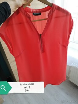 Halenky, blúzky, košile, šaty mix. - 7