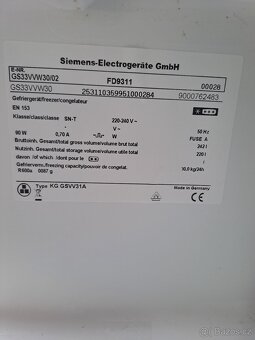 Mrazák šuplíkový Siemens 220 l - 7