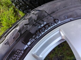 Zimní sada Mercedes w212 5x112 Bridgestone 205/55/16 - 7