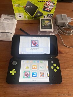 New Nintendo 2DS XL + hra Pokémon Ranger a příslušenství - 7