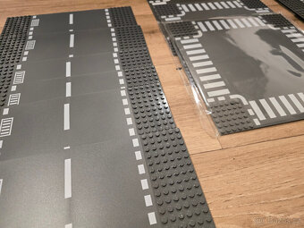 Eco City Lego cesty / křižovatky / silnice / zatáčky - 7