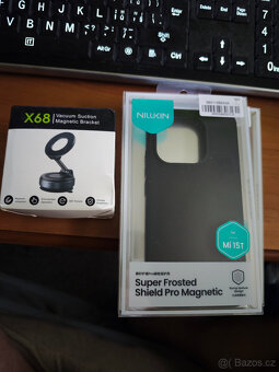 XIAOMI 15T NILLKIN MAGSAFE KRYT 2x + AUTODRŽÁK - 7