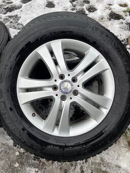 Mercedes R  5x112, 8Jx18, zimní pneu Michelin 255/60-18 - 7