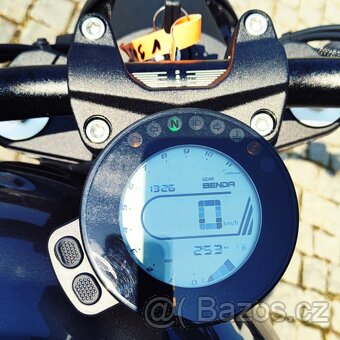 KEWAY - "MBP" V 302C ŠEDÁ - EURO 5 - PŘEDVÁDĚCÍ MOTOCYKL - 7