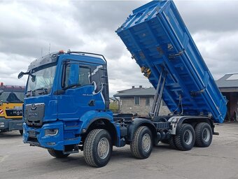 MAN TGS 35.470 - 8x4 – Meiller S3 + Bordmatik – EURO 6 - 7