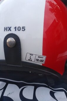 MOTO/SKŮTR PŘILBA OTEVŘENÁ 2ks, NOVÉ - 7