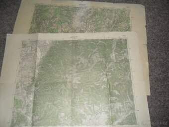 mapy - vojenská, automapy, Česká republika, různé - 7