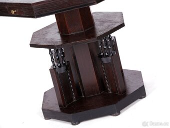 Secesní karetní stůl, stolek 1925 - 7