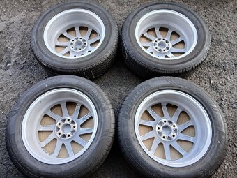 Prodám sadu ALU kol Alutec 225/60R17 letní - 7