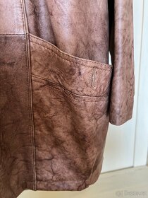 Dámská kožená bunda Vintage - 7