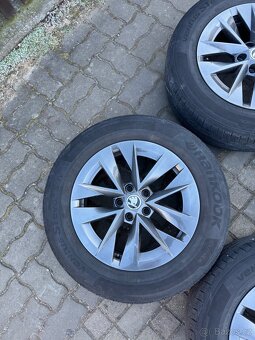ORIGINÁL Alu Škoda ROTARE R17, 5x112 - LETNÍ - 7