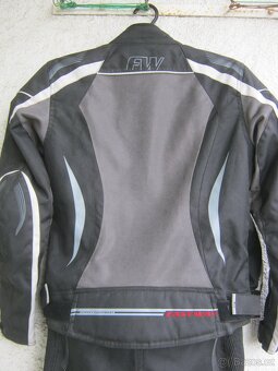 Textilní dám.dvoudílná moto kombinéza FAST WAY vel.M (38) - 7