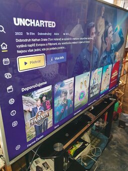 Prodám velkou 4K UHD Android Smart TV Philips 149cm,OnePlay - 7