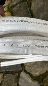 Měděnné trubky pro klimatizaci, set, cca 18m - 7