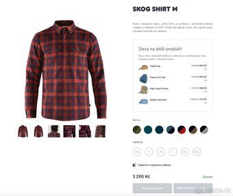 Outdoorová košile Fjallraven Skog Shirt M | vel. L - 7