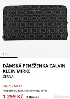 Peněženka CK - 7