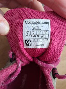 Trekové, turistické boty, pohorky Columbia, 34 - 7
