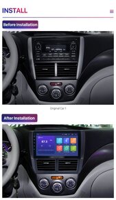 Android autorádio Subaru Forester/Impreza 3 s GPS, WiFi - 7