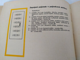 SCHEMATA ELEKTRICKÉHO. ZAP. OS. AUT. I., 1968 - 7