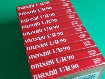 MC Audiokazeta Kazeta MAXELL UR 90 Nová zabalená - 7