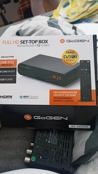 SAMSUNG TV LE40C550 + Set Top Box GoGen - 7