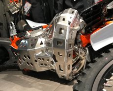 KTM, Husqvarna, Gas Gas zesílený kryt motor a kolene výfuku  - 7