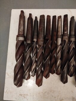 Vrtáky morse 15 ks +2 ks redukce - 7