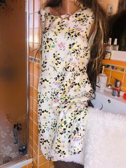 saty# hedvabne# Essentiel# kvetinove# silk# spolecenske - 7