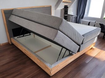 POSTEL BOXSPRING S ÚLOŽNÝM PROSTOREM MONETA 180X200 - 7