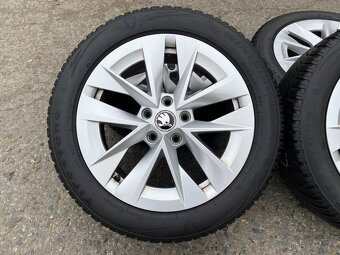 Originální alu kola Škoda Rotare 5x112 r17, pneu 205/55 r17 - 7