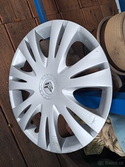 ORIG. POKLICE CITROEN 16", JEN 1 KS, ORIG. ČÍSLO 9657838180 - 7