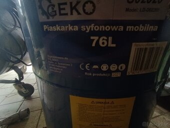 Piskovacka, tryskací box 116cm 77cm 80cm - 7