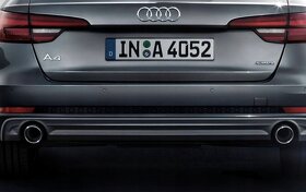 Sport koncovky Audi A4 A5 chrom, originál Audi 8W0071762 - 7