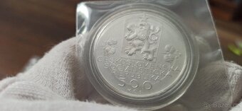 500 Kčs pamětní stříbrné mince - 7