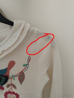 Dívčí trička s dlouhým rukávem č.122 - 7