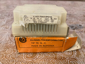 Retro Transformátor Zvonek Relé - 7