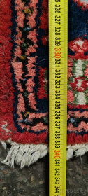Perský vlněný koberec 340cm x 90cm - 7