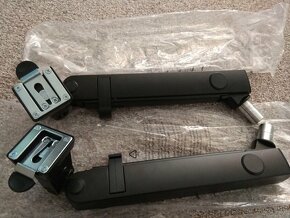 Nový držák na 2 monitory AlzaErgo Arm D85B Essential USB - 7