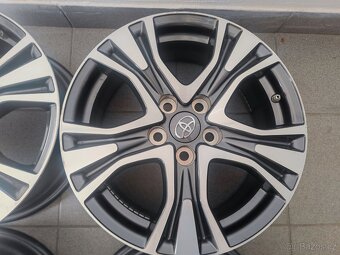Alu kola 5x114,3 R17 Toyota RAV4 nepoužité - 7