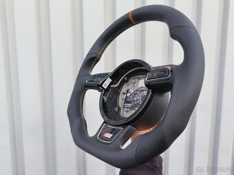 Nový kožený volant Audi PERFORMANCE, exkluzivní tvar - 7