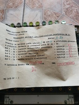 Bleskojistky polního telefonu ČSLA - 7